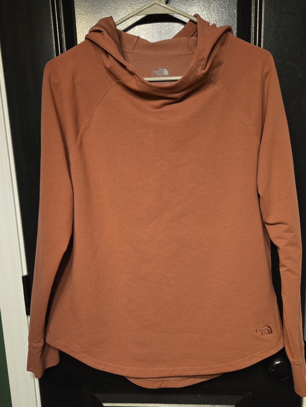 The North Face Women’s Dark Pink Cowl Neck Pullover